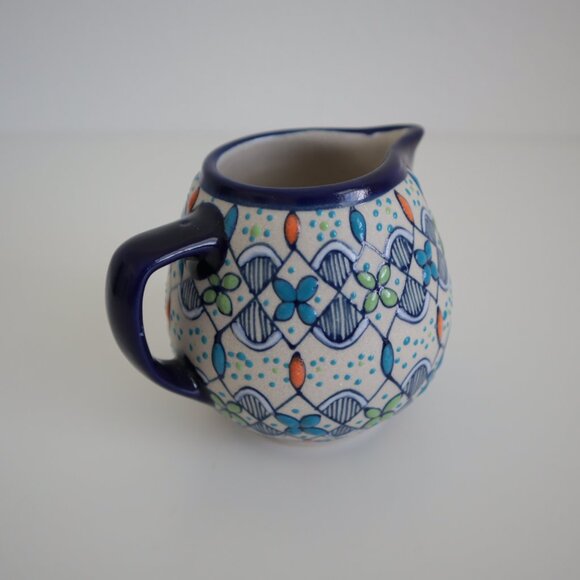 Servin Mexico Signed Handmade Ceramic Creamer - Picture 7 of 7